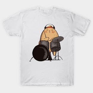 Cat Drummer T-Shirt